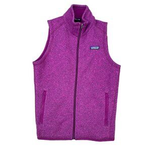 2016 Patagonia Better Sweater Vest Purple Small